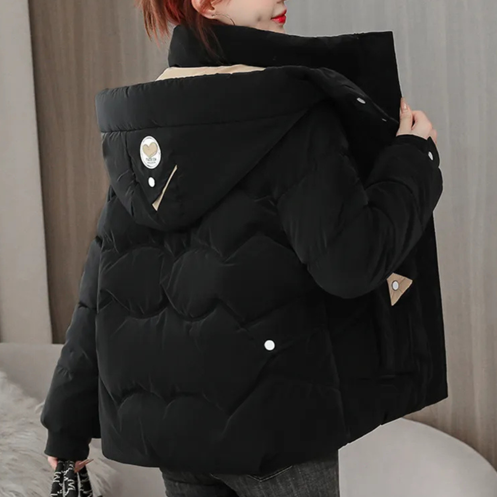 Stylish and elegant winter coat for women - trendy BONNIE model