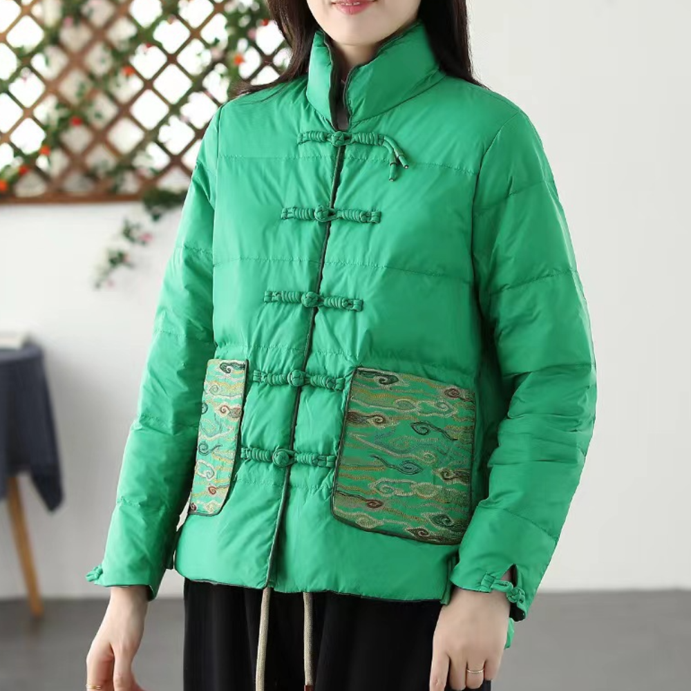 Elegant and luxurious winter coat for women - SEVDA