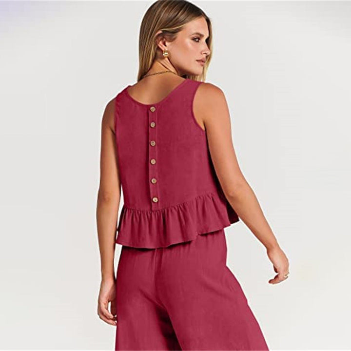 ALINA - Elegant two-piece summer set for sophisticated style
