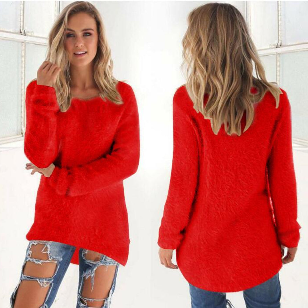 Stylish casual sweatshirt AMELIA in luxury fleece