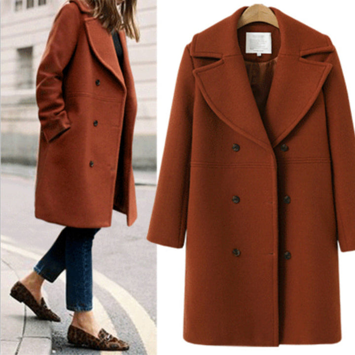Stylish and warm winter coat for women - LESIA