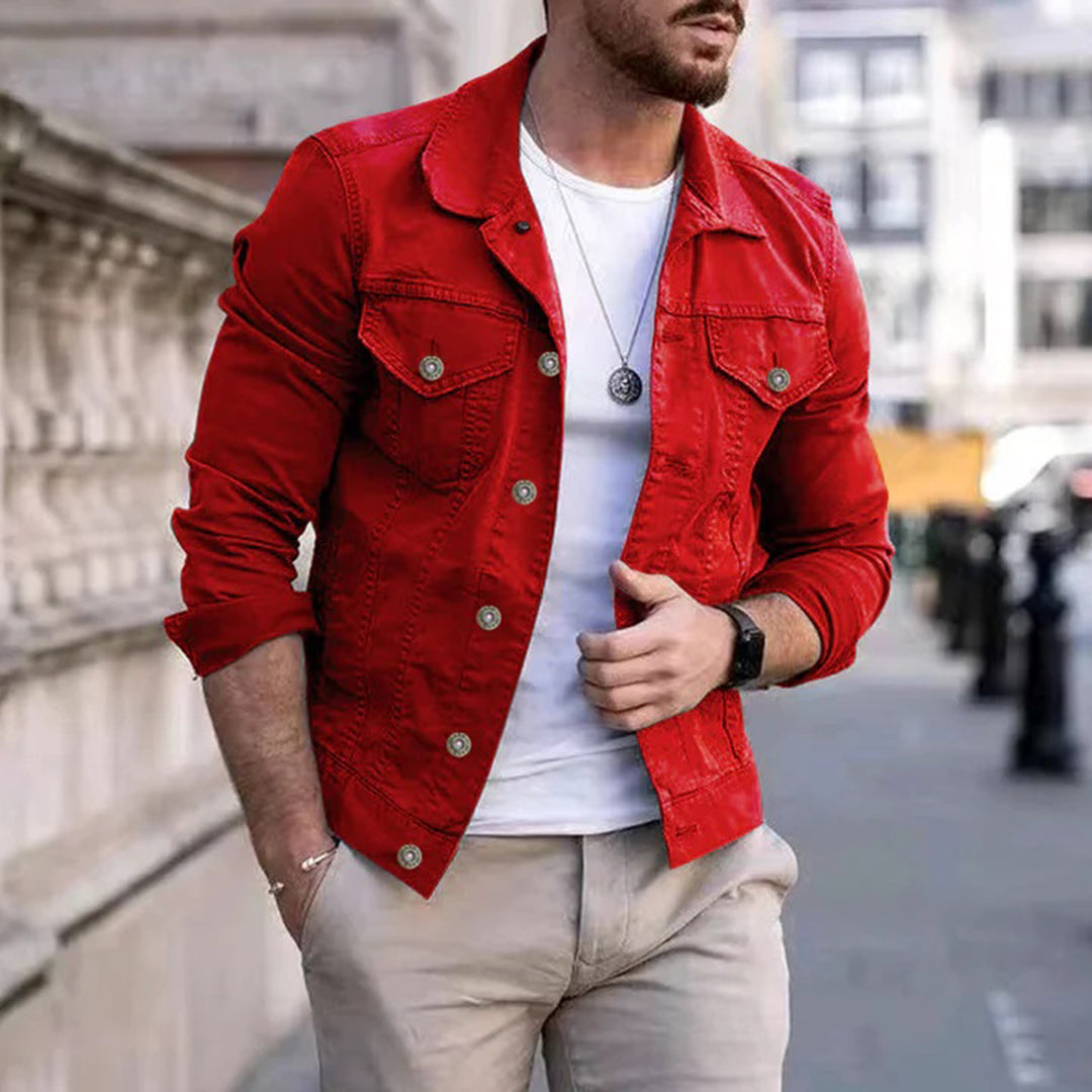 Stylish and elegant spring jacket for men - BAPTISTE