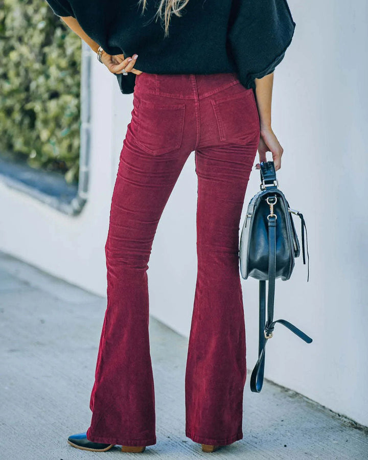 Selena - Elegant and fashionable high-waisted trousers for women