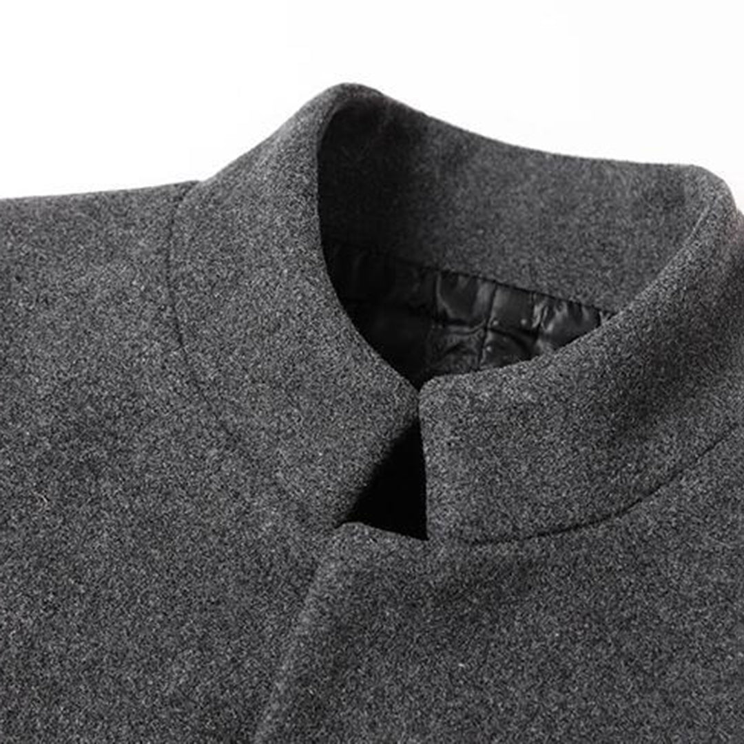 Elegant men's long-legged coat - FERNANDO Collection