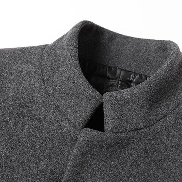 Elegant men's long-legged coat - FERNANDO Collection