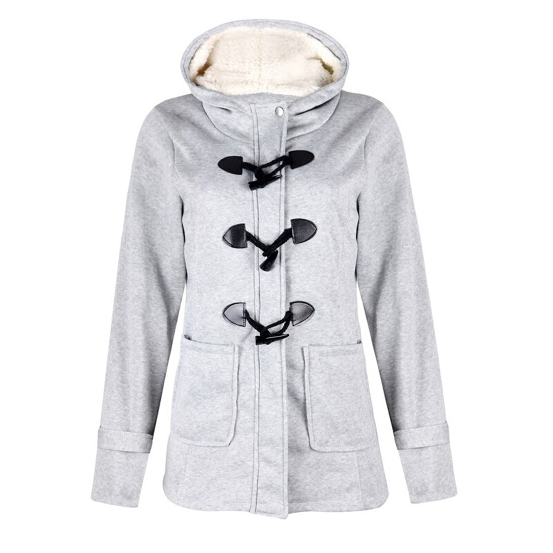 The stylish Samantha hooded winter coat - a combination of elegance and comfort for women!