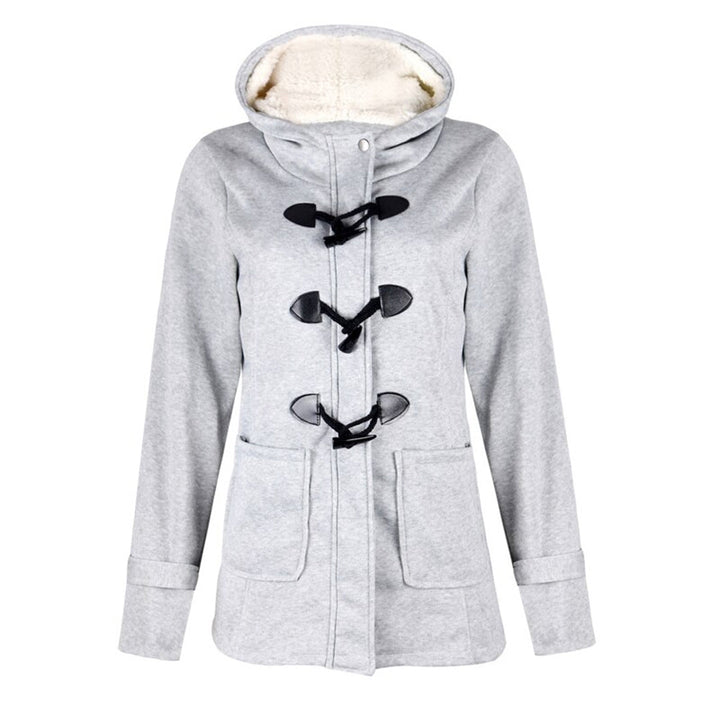 The stylish Samantha hooded winter coat - a combination of elegance and comfort for women!