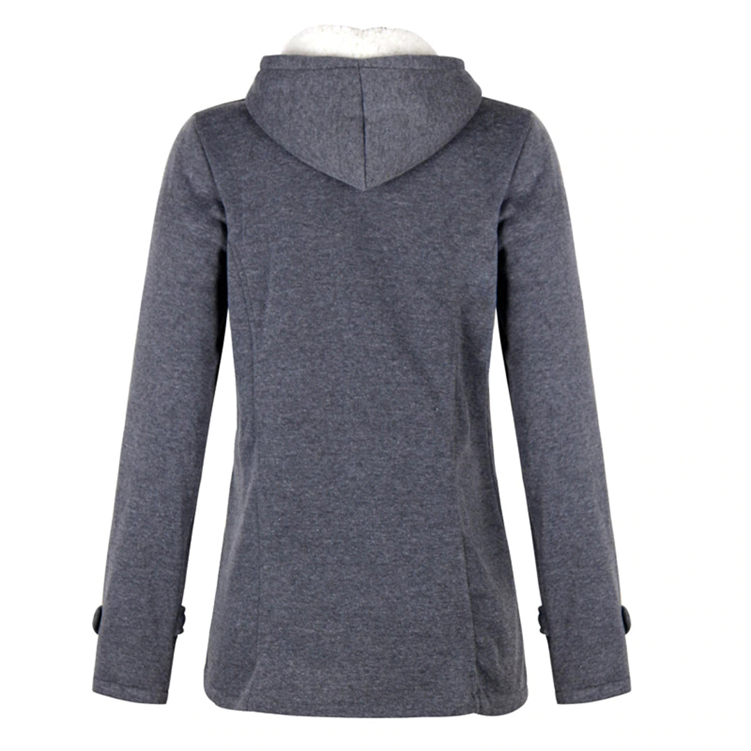 The stylish Samantha hooded winter coat - a combination of elegance and comfort for women!