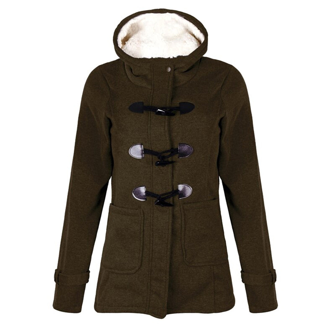 The stylish Samantha hooded winter coat - a combination of elegance and comfort for women!