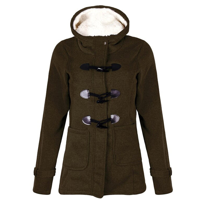 The stylish Samantha hooded winter coat - a combination of elegance and comfort for women!