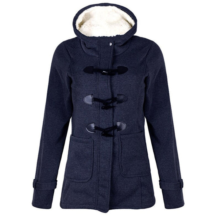 The stylish Samantha hooded winter coat - a combination of elegance and comfort for women!