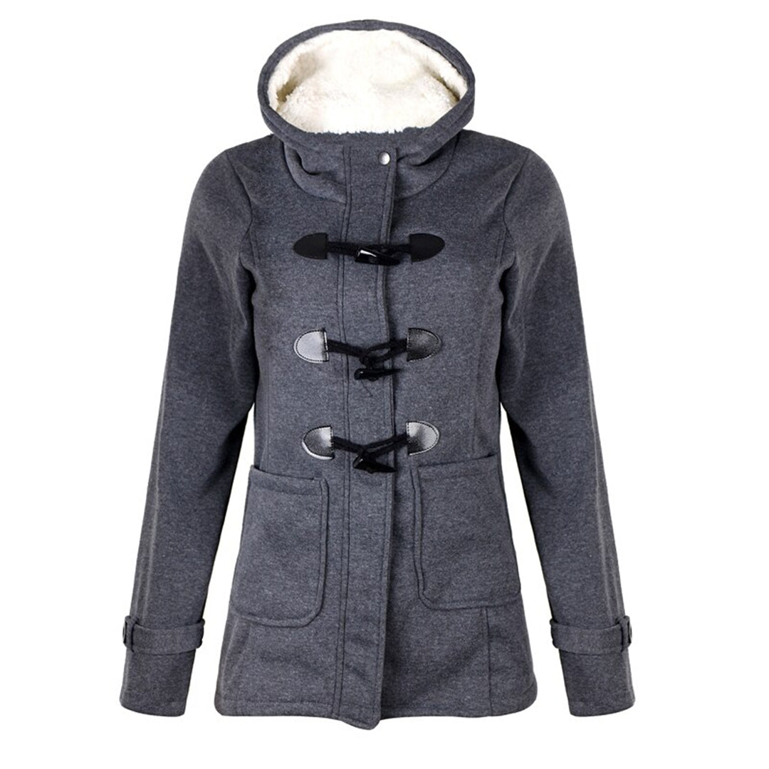The stylish Samantha hooded winter coat - a combination of elegance and comfort for women!