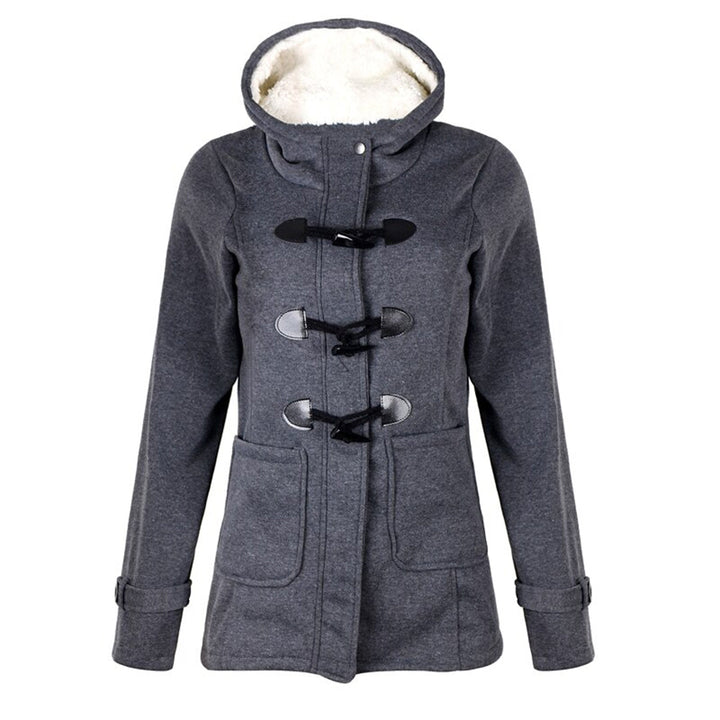 The stylish Samantha hooded winter coat - a combination of elegance and comfort for women!