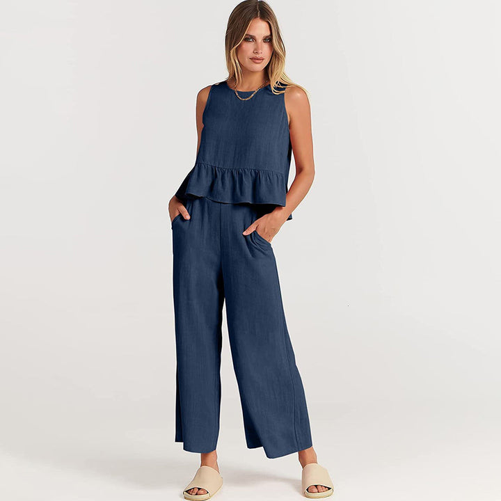 ALINA - Elegant two-piece summer set for sophisticated style