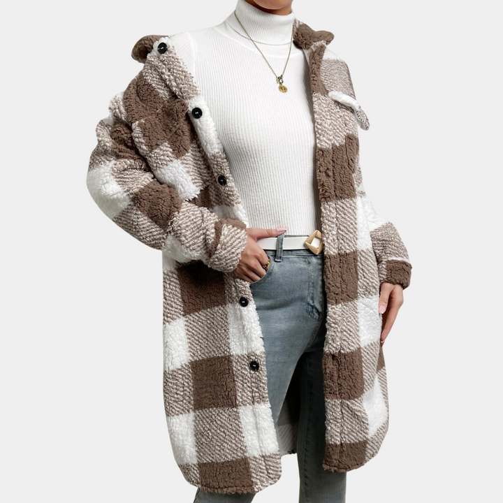 ZELIA - Elegant women's coat that will highlight your unique style