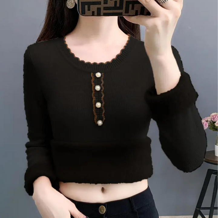 Elegant and classic women's jumper - Arabesque Style