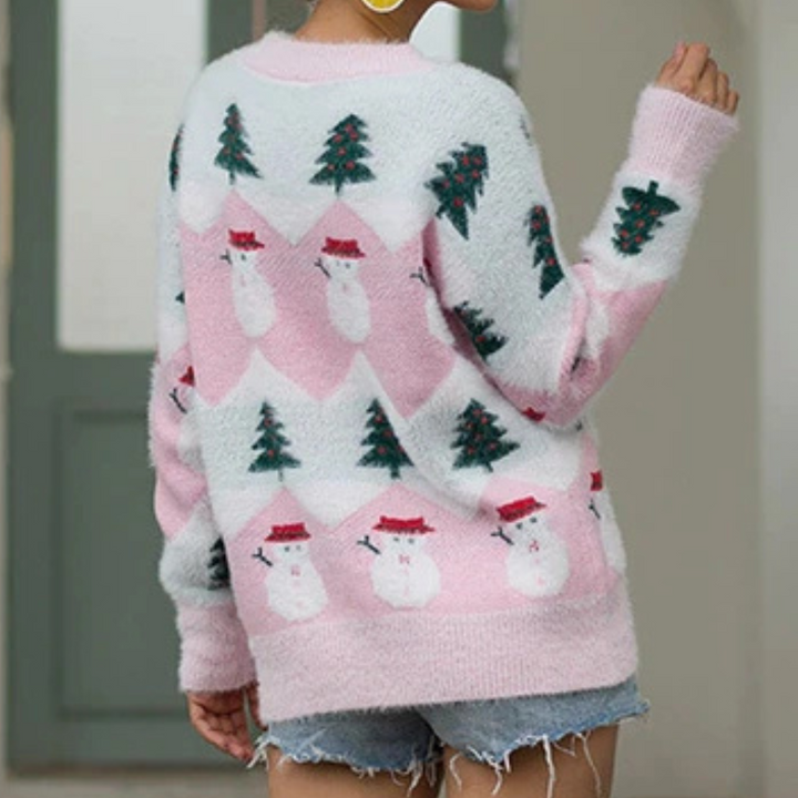 An elegant Christmas jumper for women - discover the unique BRIANNA collection
