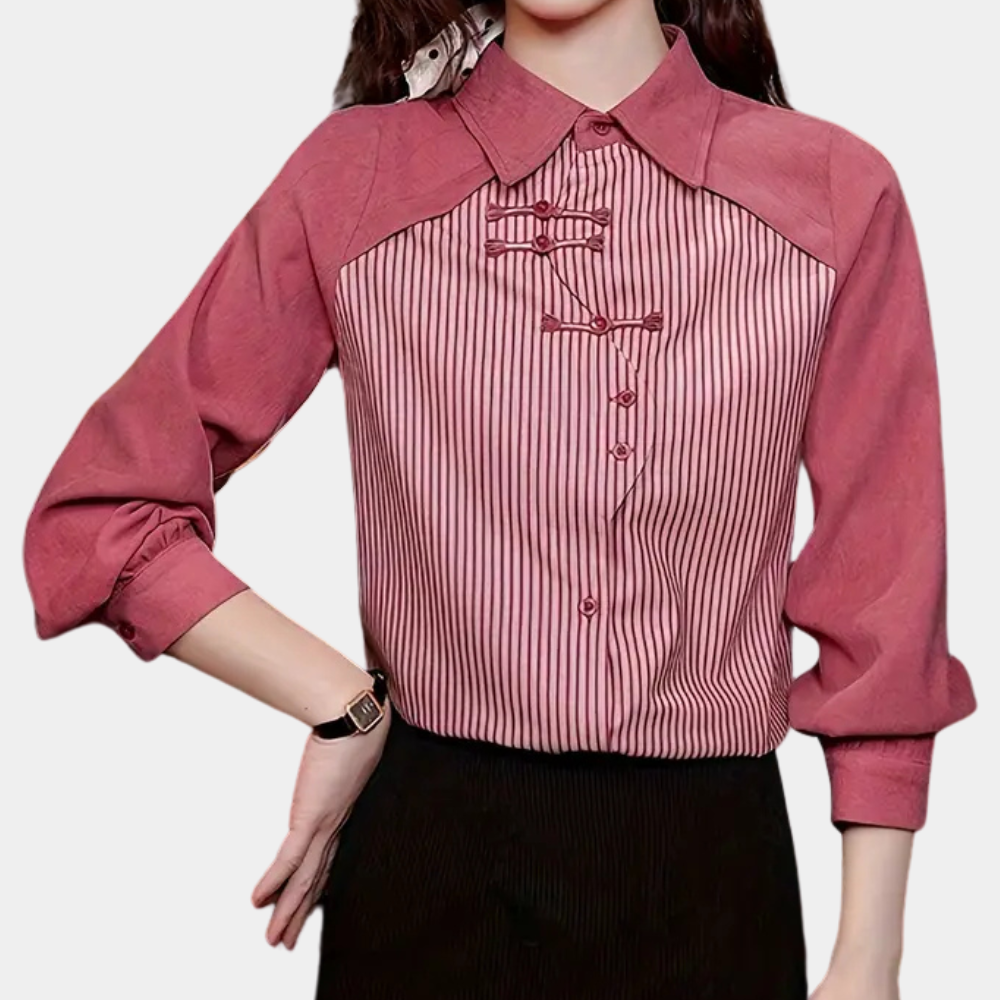 Stylish and classic women's shirt - SOFINA
