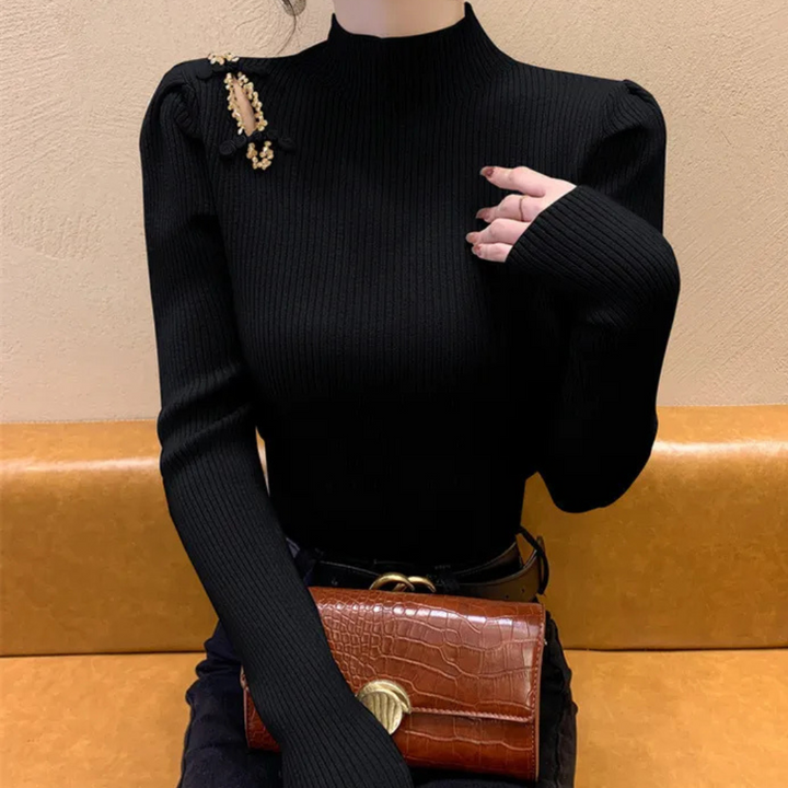 ELYSA - Classic elegant women's jumper, perfect for a sophisticated style for any occasion