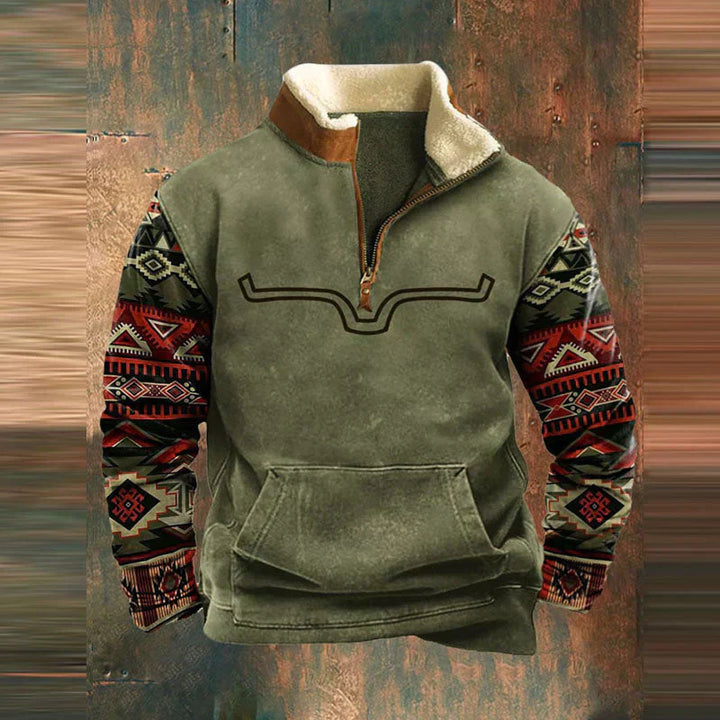The stylish Thomas™ Viertel Zip-Up hoodie - the perfect combination of comfort and elegance!