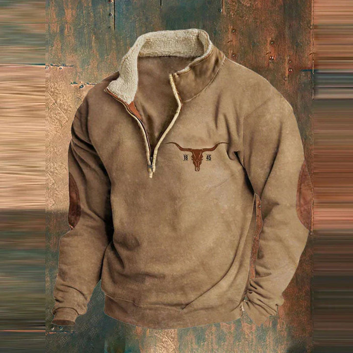 The stylish Thomas™ Viertel Zip-Up hoodie - the perfect combination of comfort and elegance!