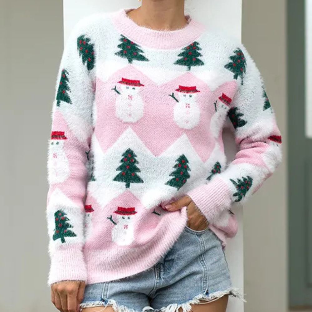 An elegant Christmas jumper for women - discover the unique BRIANNA collection
