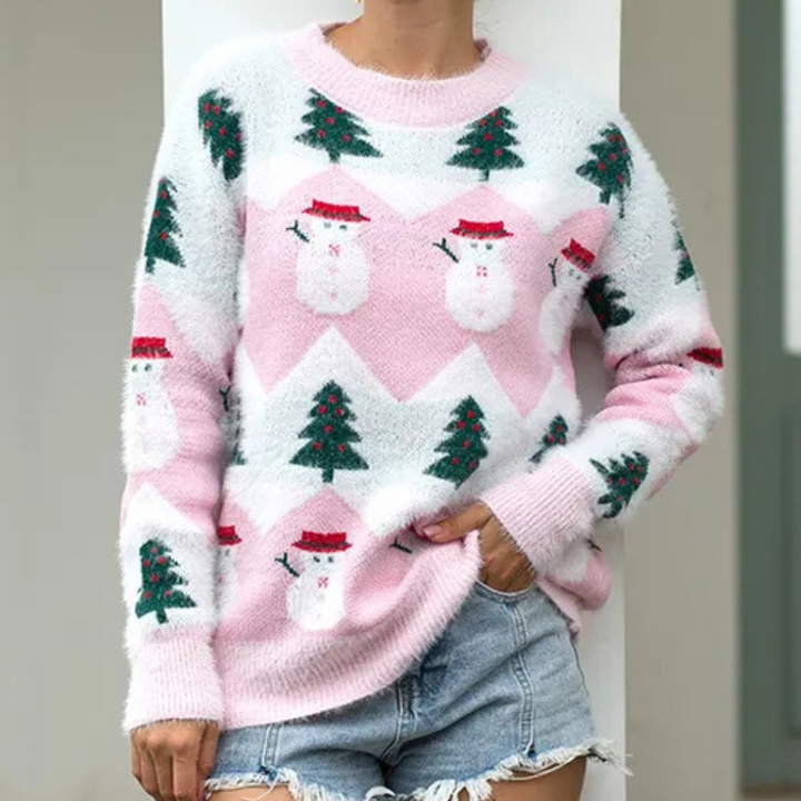 An elegant Christmas jumper for women - discover the unique BRIANNA collection