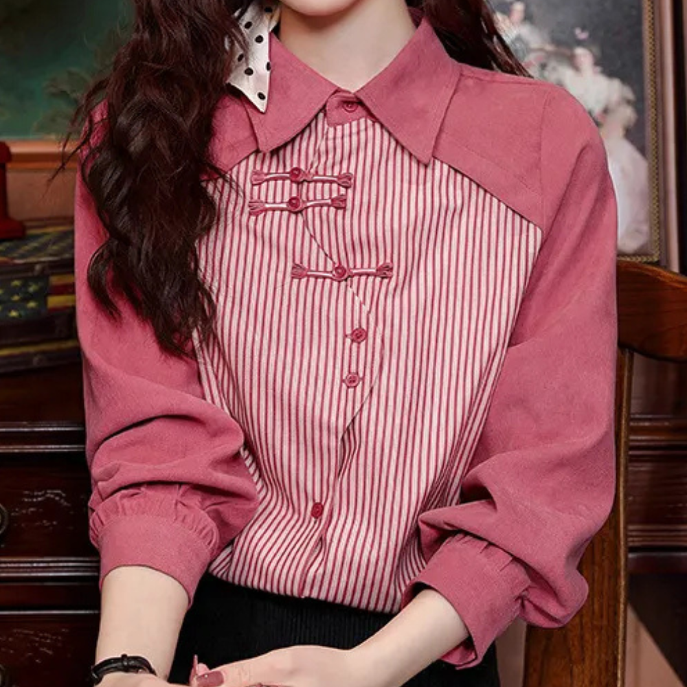 Stylish and classic women's shirt - SOFINA