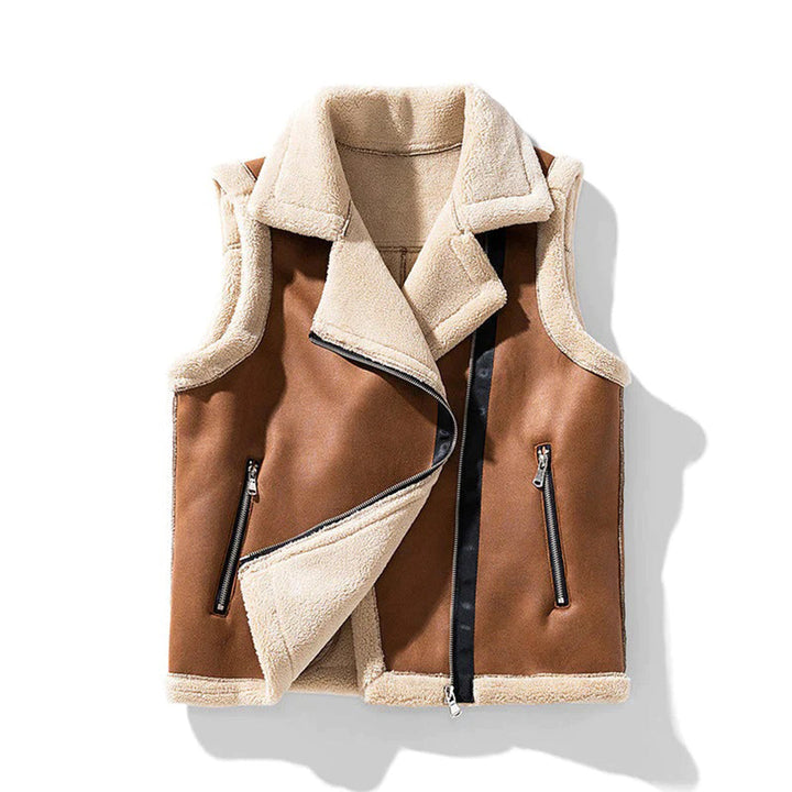 The CHARLOTTE Sherpa waistcoat - the perfect combination of comfort and elegance!