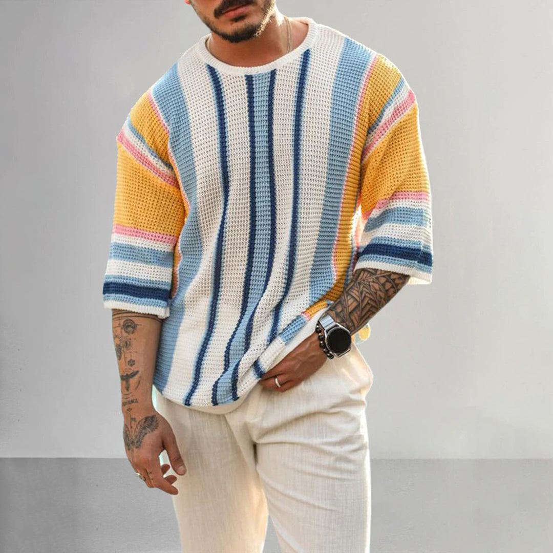 Modern fashion elegance: MAVERICK knitted shirt