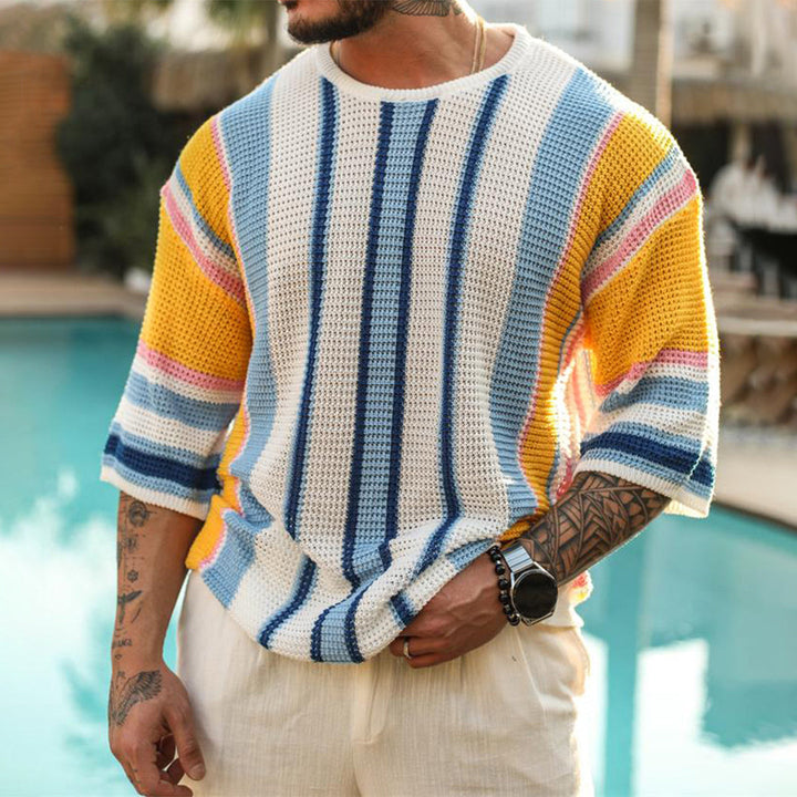 Modern fashion elegance: MAVERICK knitted shirt