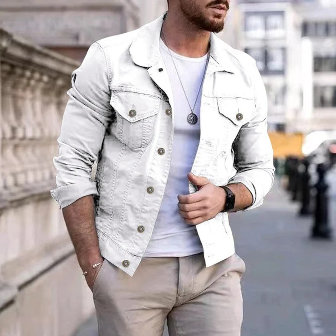 Stylish and elegant spring jacket for men - BAPTISTE