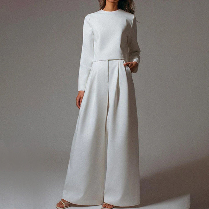 KAMIYAH - Stylish palazzo set with two legs, combining elegance and comfort for everyday wear