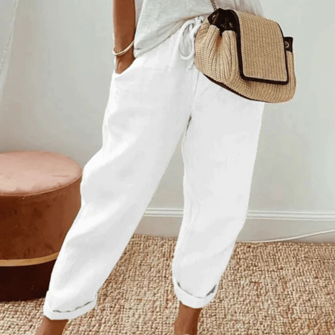 MARTINA - Ultimate Comfort trousers with elasticated hem for maximum comfort