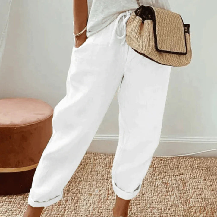 MARTINA - Ultimate Comfort trousers with elasticated hem for maximum comfort