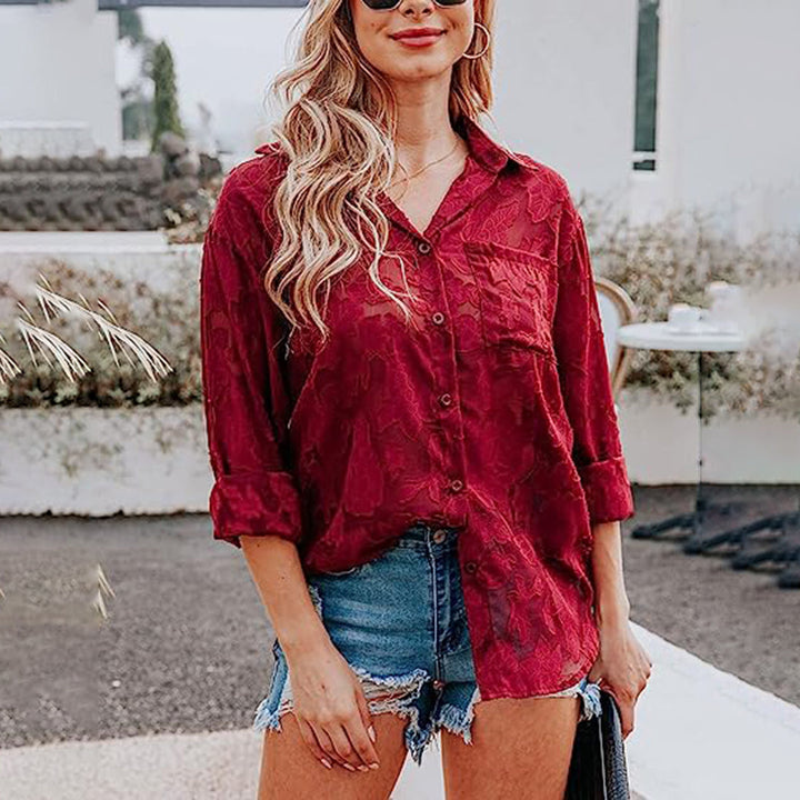 Stylish T-shirt for women - DOMINIKA