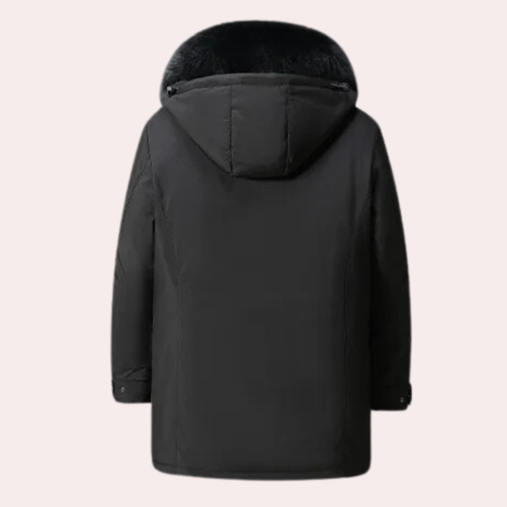 Luxury men's coat BARDAN - exceptional comfort and elegance