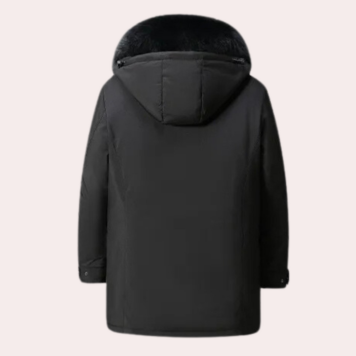 Luxury men's coat BARDAN - exceptional comfort and elegance