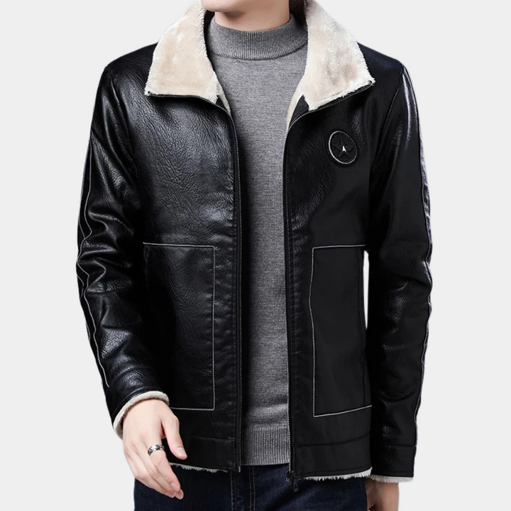 Elegant men's CHERON winter jacket - the perfect choice for cold, stylish days!