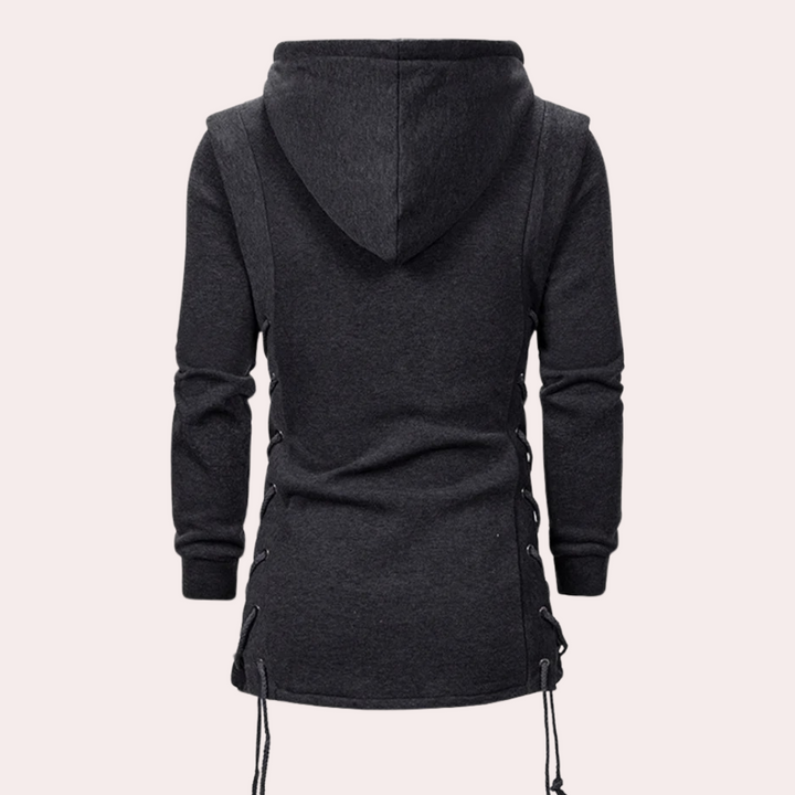 Men's stylish hooded jacket from ALFONS - the perfect choice for any occasion!