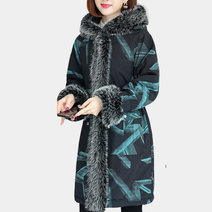 Elegant KINA women's winter coat: the perfect combination of warmth and style!
