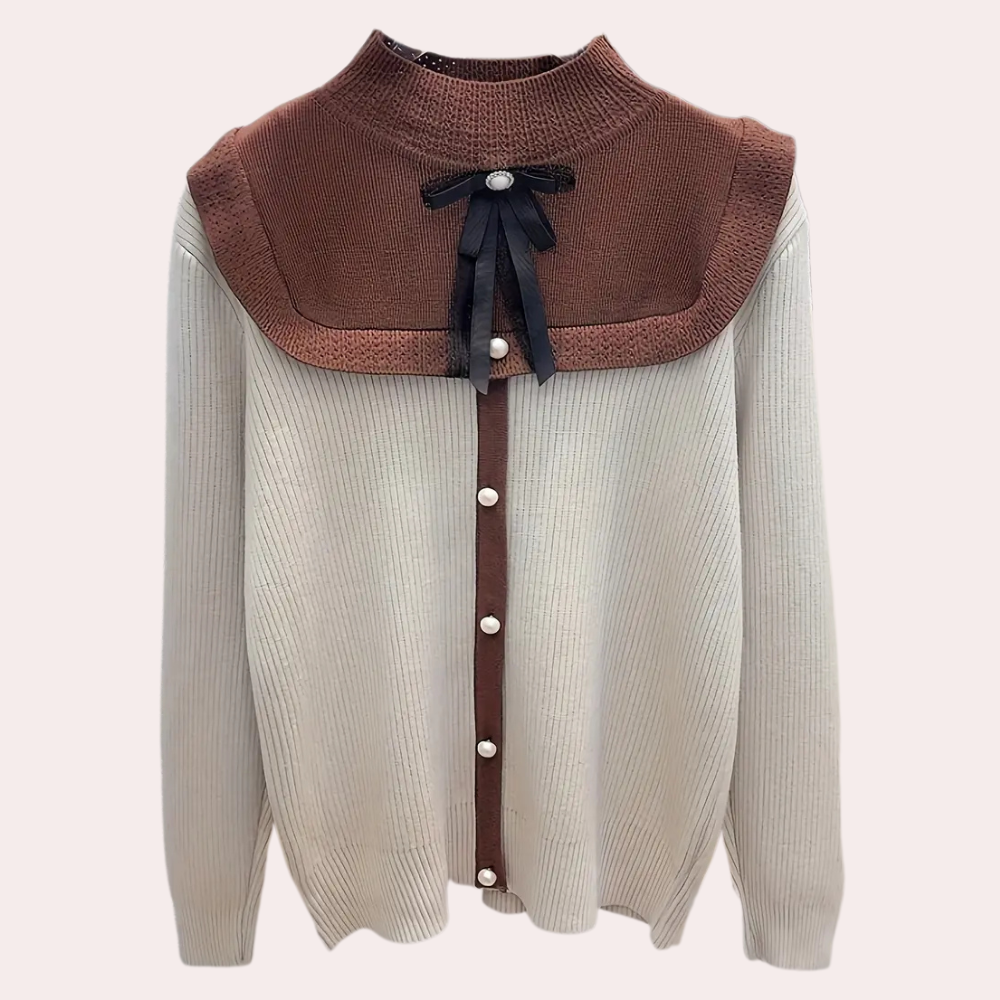 Elegant and comfortable women's jumper in a contemporary style from AZIZA brand