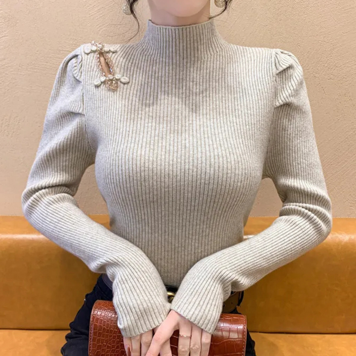 ELYSA - Classic elegant women's jumper, perfect for a sophisticated style for any occasion
