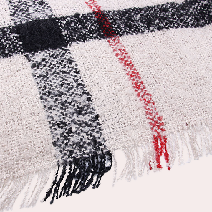 Stylish knitted women's poncho - choose fashion at the highest level!