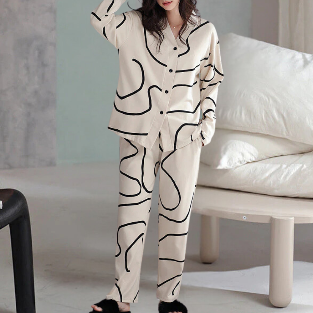 Elegant and exclusive women's pyjamas - KIMBERLY