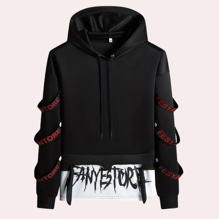 Stylish and elegant men's hoodie - ALAN
