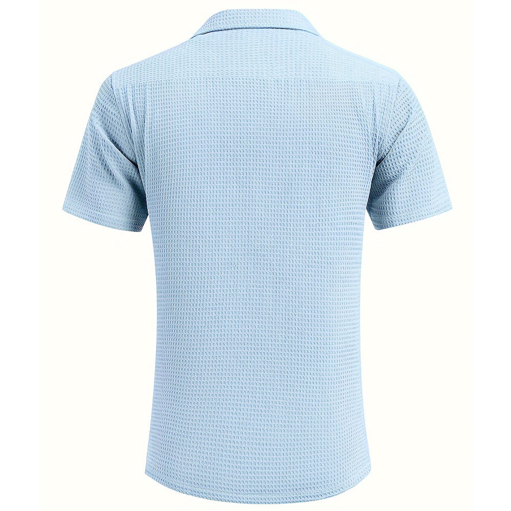 A stylish men's summer shirt, perfect for refreshing days!