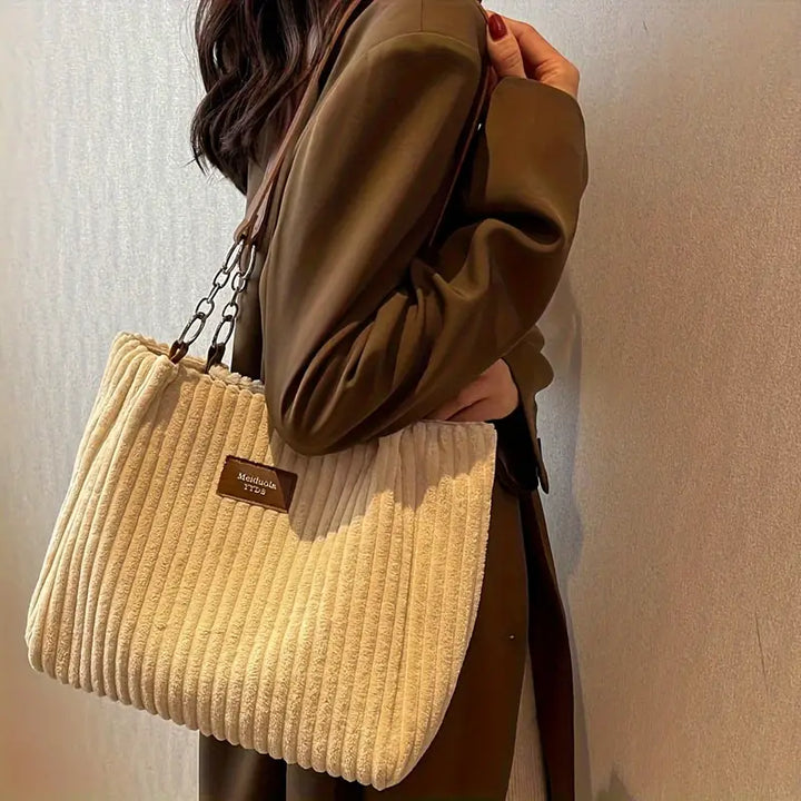 Clémence™ bag in corduroy: stylish everyday elegance with maximum comfort