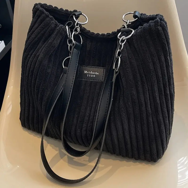Clémence™ bag in corduroy: stylish everyday elegance with maximum comfort
