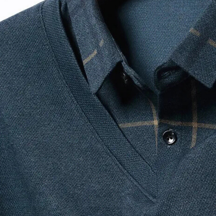 Stylish classic T-shirt for men - Elegance and uniqueness from DELFIN